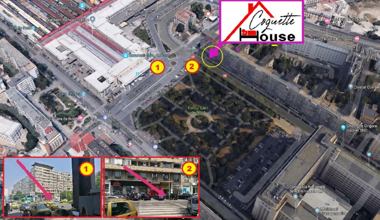Апартаменти Coquettehouse Parc Gara De Nord Бухарест Екстер'єр фото